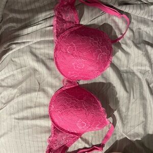 HotPink Lace Bra